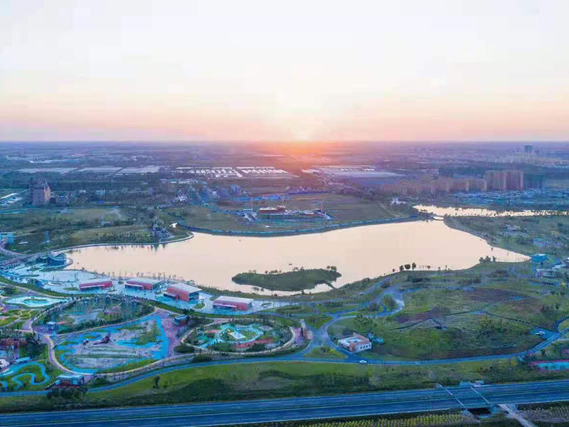 商河幸福湖公园
